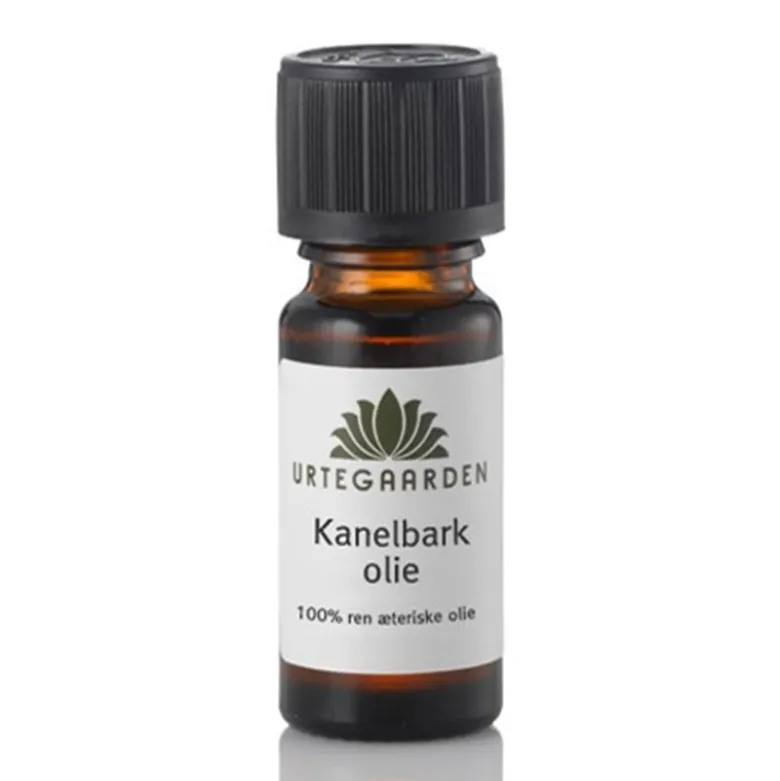 Urtegaarden Kanelbarkolie ægte æterisk olie 10 ml.
