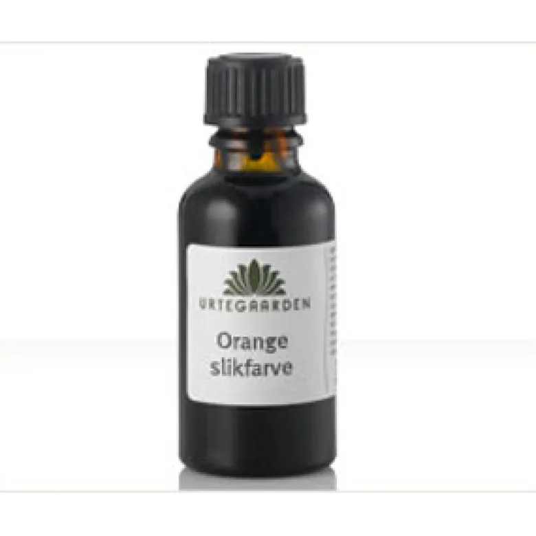 Urtegaarden Orange Slikfarve (10 ml)