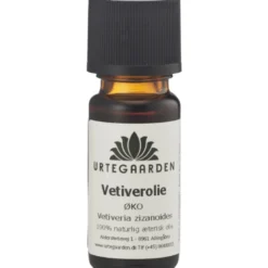 Urtegaarden Vetiverolie Økologisk (10 ml)
