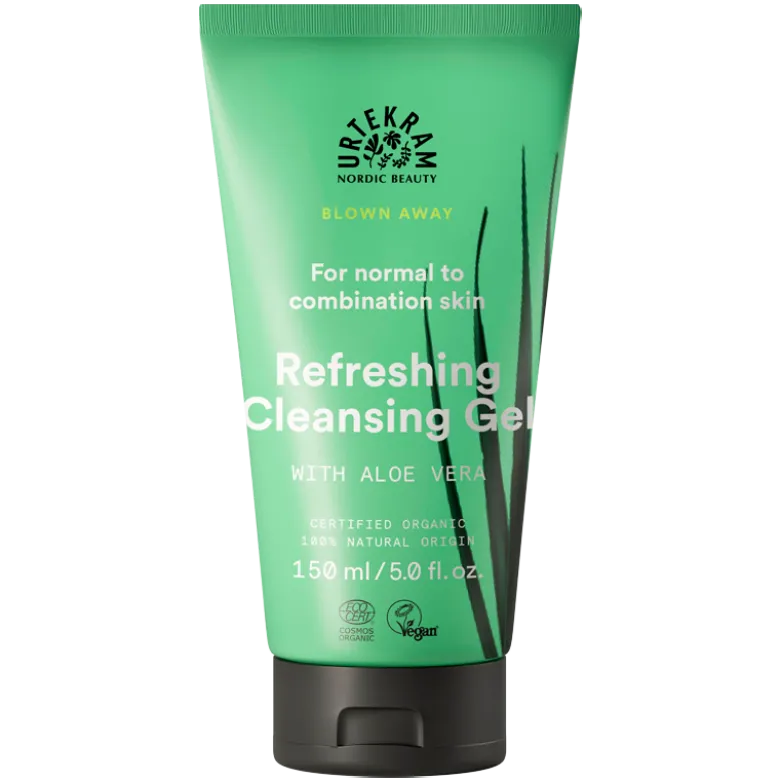 Urtekram Ansigtsrens Wild Lemongrass (150 ml)