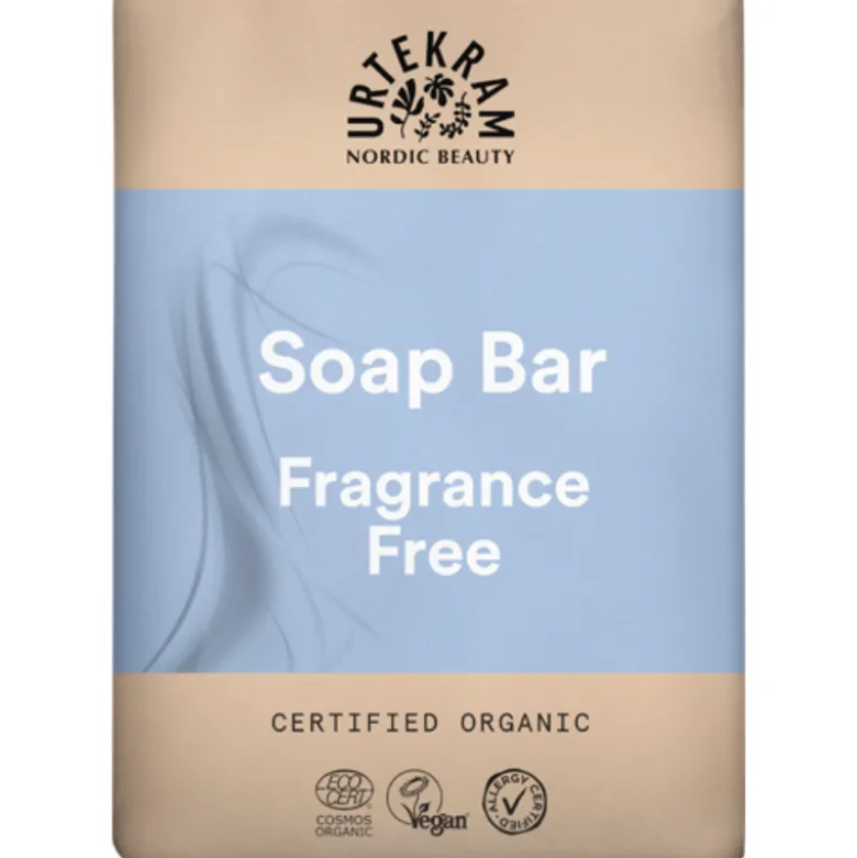 Urtekram Beauty Håndsæbebar Parfumefri (100 g)