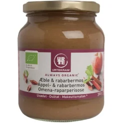 Urtekram Æble & Rabarbermos Ø (360 g)