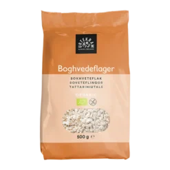 Urtekram Boghvedeflager Ø 500 mg.