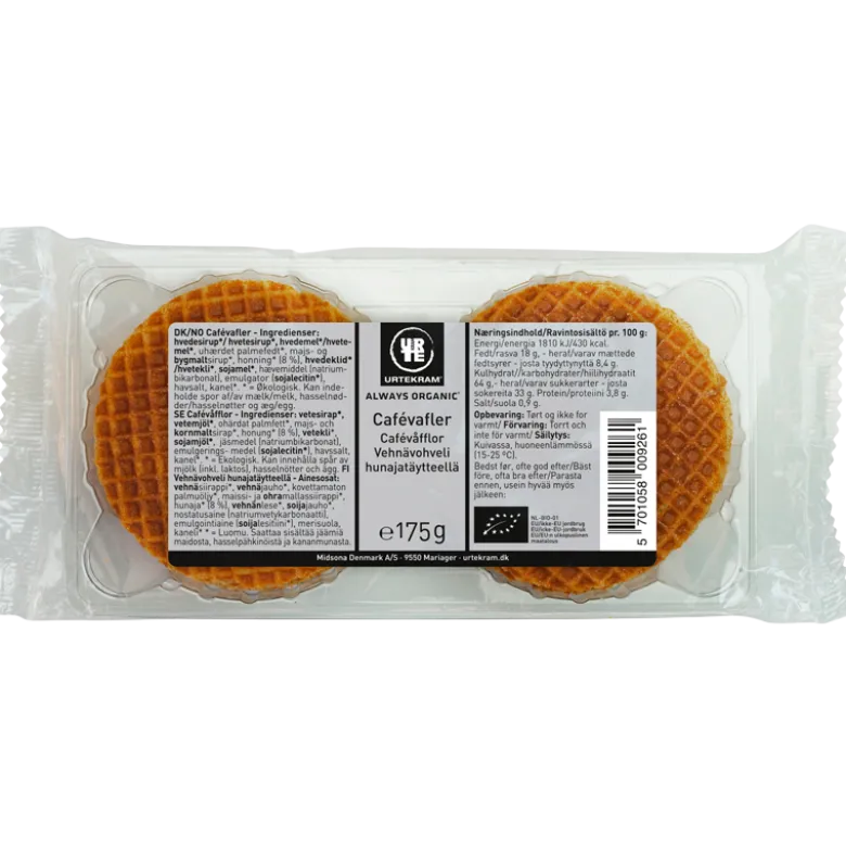 Urtekram Café Vafler Ø (175 gr)