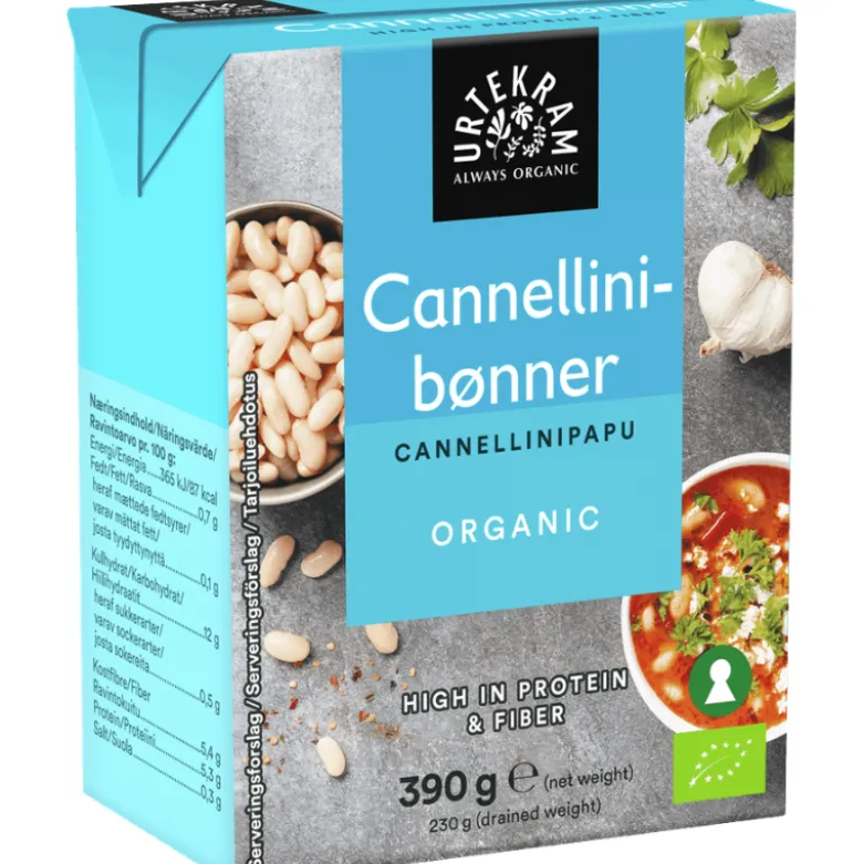 Urtekram Cannellinibønner Ø (390 g)