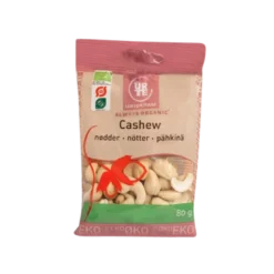 Urtekram Cashewnødder Ø (80 gr)