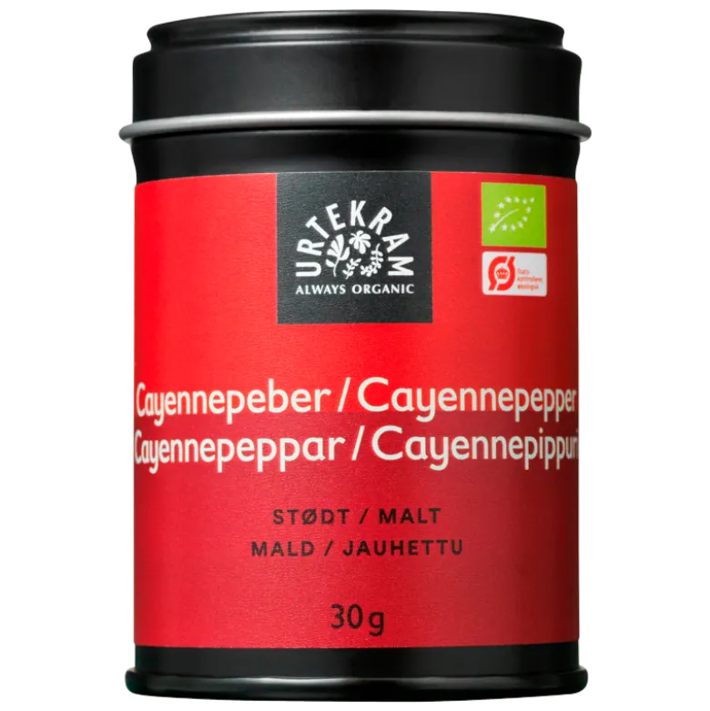 Urtekram Cayennepeber Ø (30 gr)