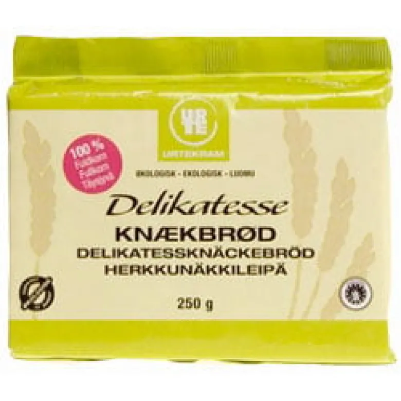 Urtekram Delikatesse knækbrød Ø 250 gr.