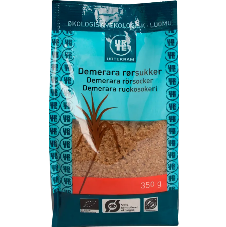 Urtekram Demerara Rørsukker Ø (350 g)