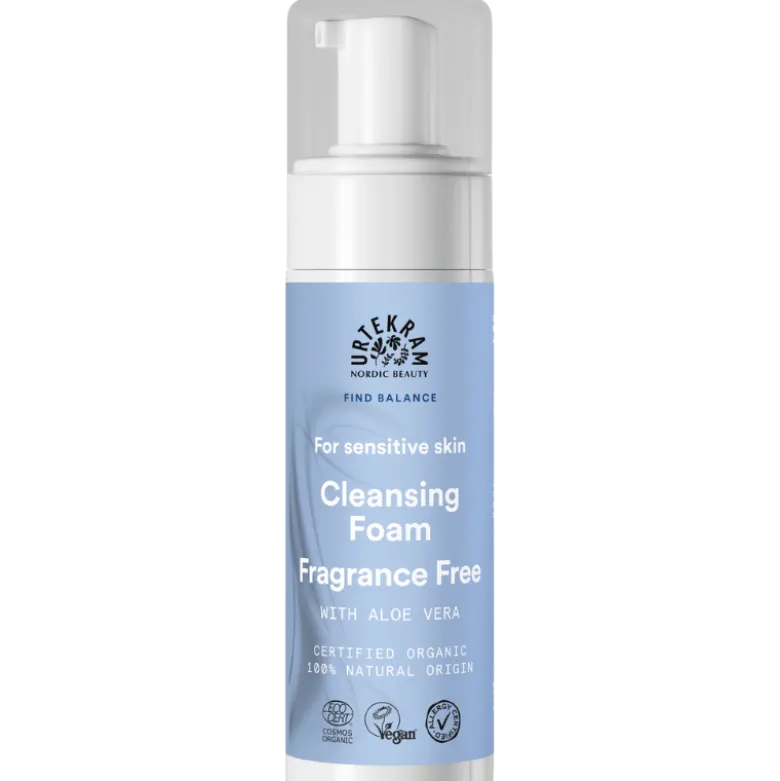 Urtekram Fragrence Free Cleansing Foam - Sensitive Skin (150 ml)