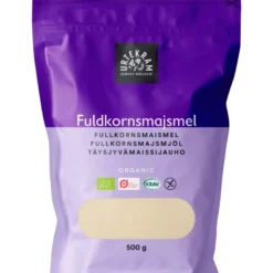 Urtekram Fuldkornsmajsmel Ø (500 gr)