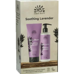 Urtekram Gaveæske Soothing Lavender Body Lotion & Body Wash (1 stk)