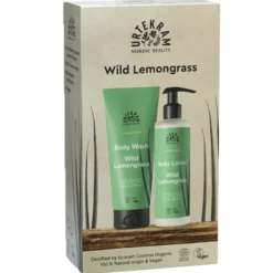Urtekram Gaveæske Wild Lemongrass Body lotion & Body Wash (1 stk)