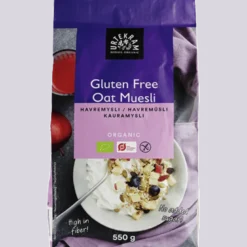 Urtekram Glutenfri Havremysli Ø (550 gr)