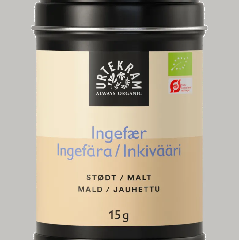 Urtekram Ingefær Ø 15 gr.