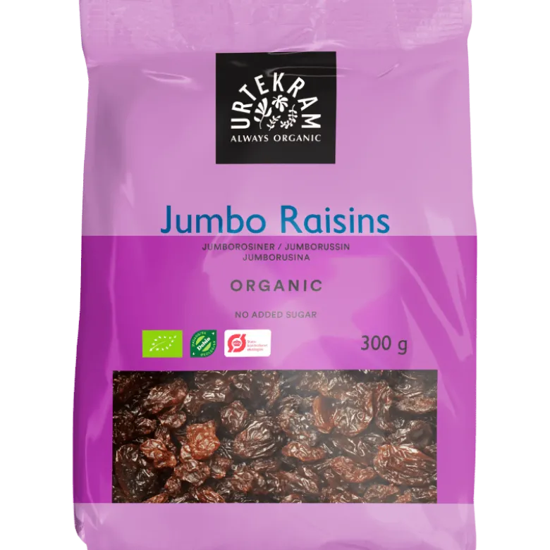 Urtekram Jumbo raisins Ø (300 g)