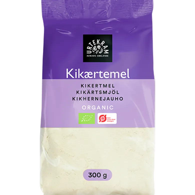Urtekram Kikærtemel Ø (300 g)