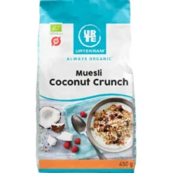 Urtekram Mysli coconut crunch Ø (450g)