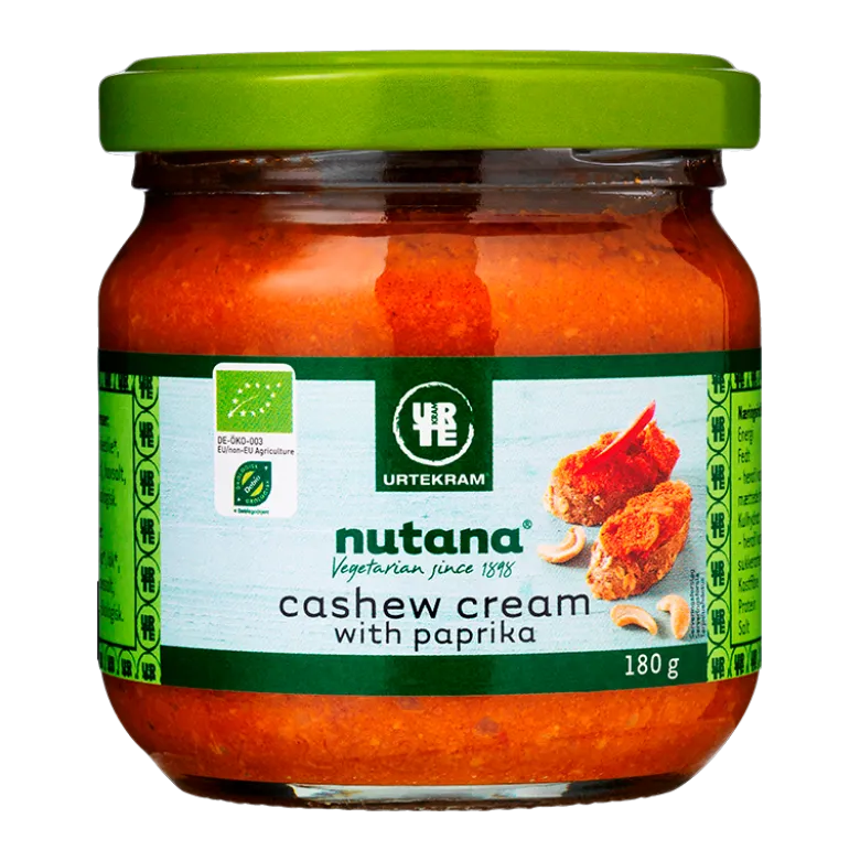 Urtekram Nutana Cashew cream with paprika Ø (180 g)