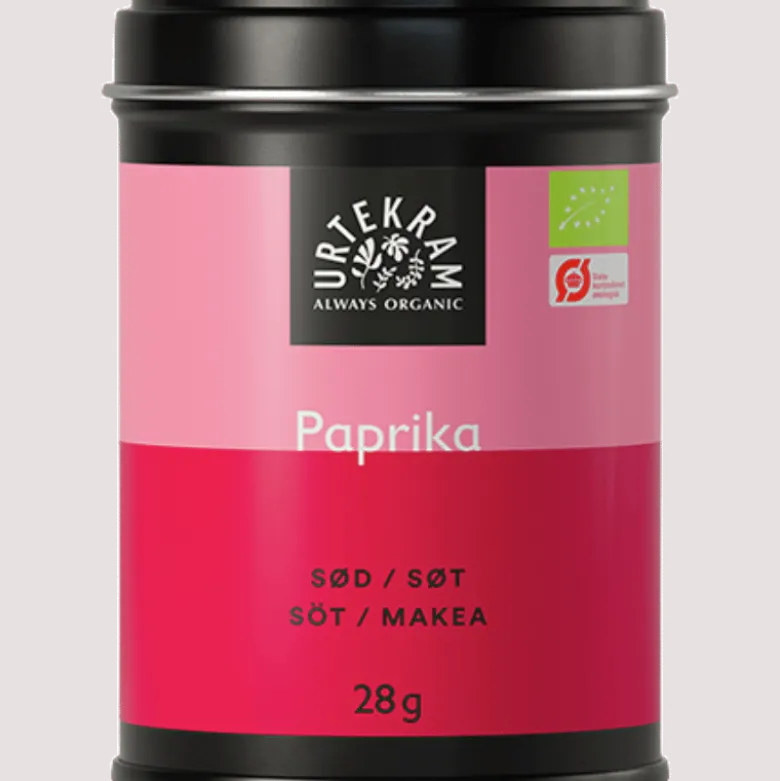 Urtekram Paprika Sød Ø (28 g)