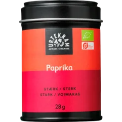Urtekram Paprika Stærk Ø (28 gr)