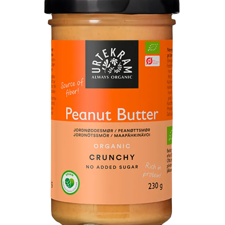 Urtekram Peanutbutter Crunchy Ø (230 g)