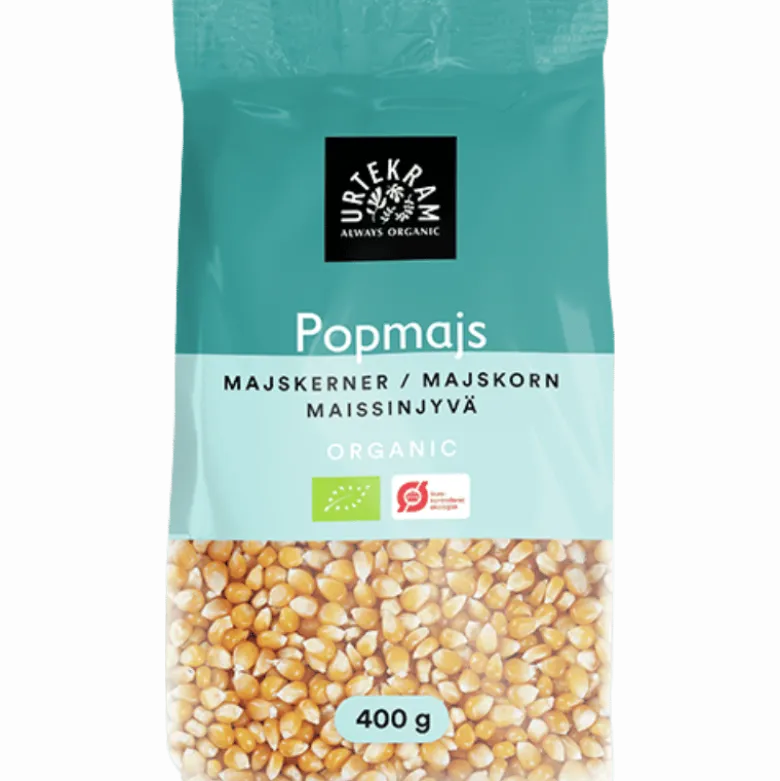 Urtekram Popcornsmajs Ø 400 gr.