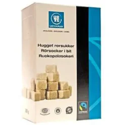Urtekram Rørsukker Hugget Max Havelaar Ø (500 gr)