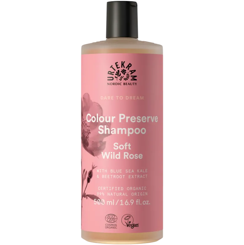 Urtekram Shampoo Soft Wild Rose (500 ml)