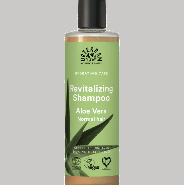 Urtekram Shampoo T, Normalt Hår Aloe Vera (250 ml)
