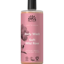 Urtekram Soft Wild Rose Body Wash (500 ml)