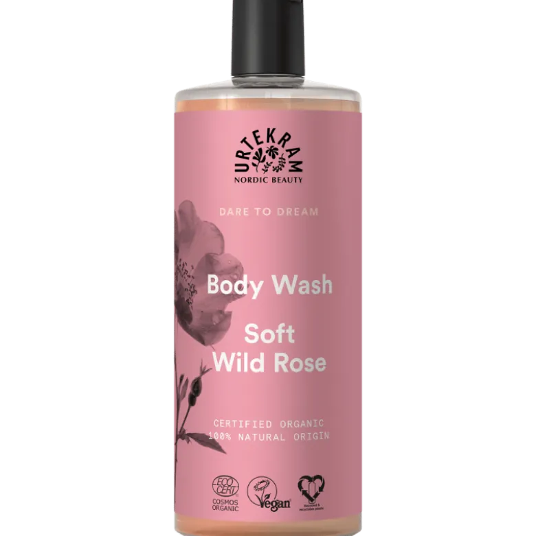 Urtekram Soft Wild Rose Body Wash (500 ml)