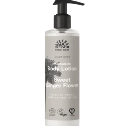 Urtekram Sweet Ginger Flower Body Lotion (245 ml)