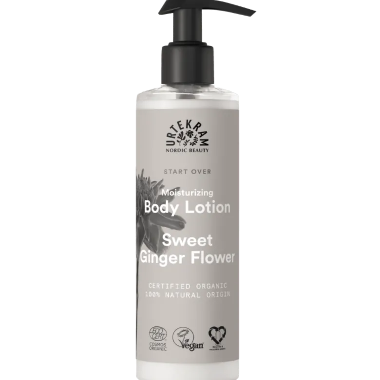 Urtekram Sweet Ginger Flower Body Lotion (245 ml)