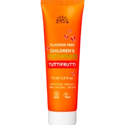 Urtekram Tuttifrutti Tandpasta U. Fluor (75 ml)