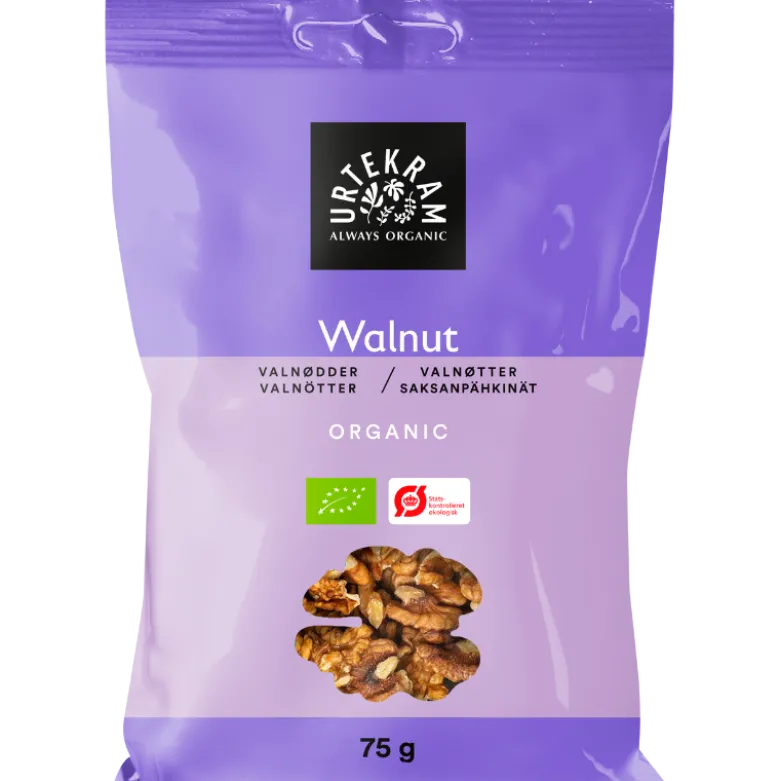 Urtekram Valnøddekerner Ø (75 gr)