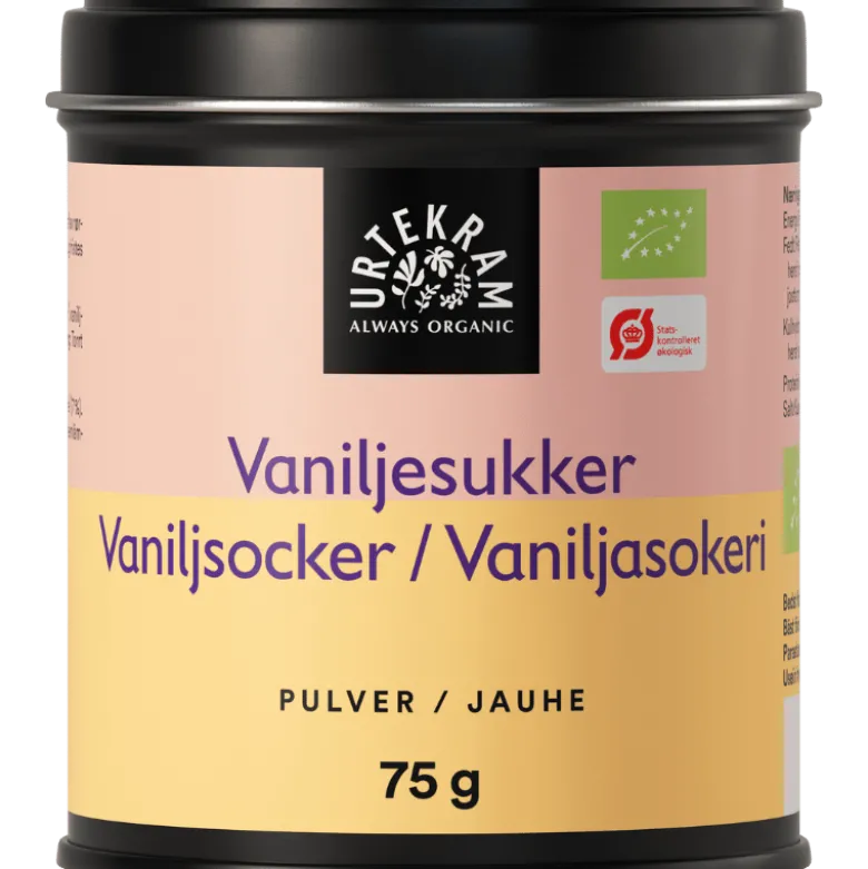 Urtekram Vaniljesukker 7% Ø (75 g)