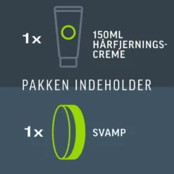 Veet Hårfjerning Hårfjerningscreme til mænd One size (150 ml)
