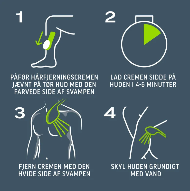 Veet Hårfjerning Hårfjerningscreme til mænd One size (150 ml)