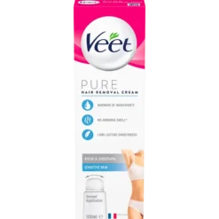 Veet Hårfjerningscreme til Bikini & Underarm Sensitiv Hud (100 ml)