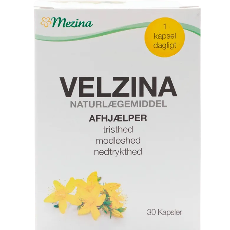 Velzina Hypericum 231-333 mg (30 kap)