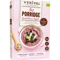 Verival Grød Blåbær/Æble Ø (350 g)