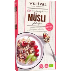 Verival Müsli Tranbær/Kirsebær Ø (300 g)
