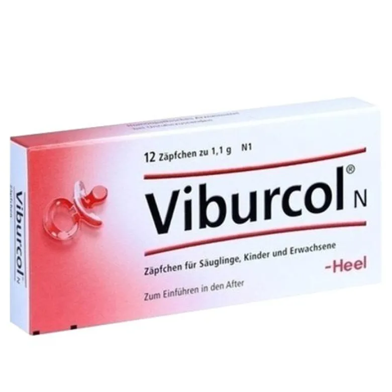 Viburcol stikpiller indh. 12 stk