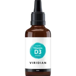 Viridian D3 Vitamin 2000IU Flydende (50 ml)