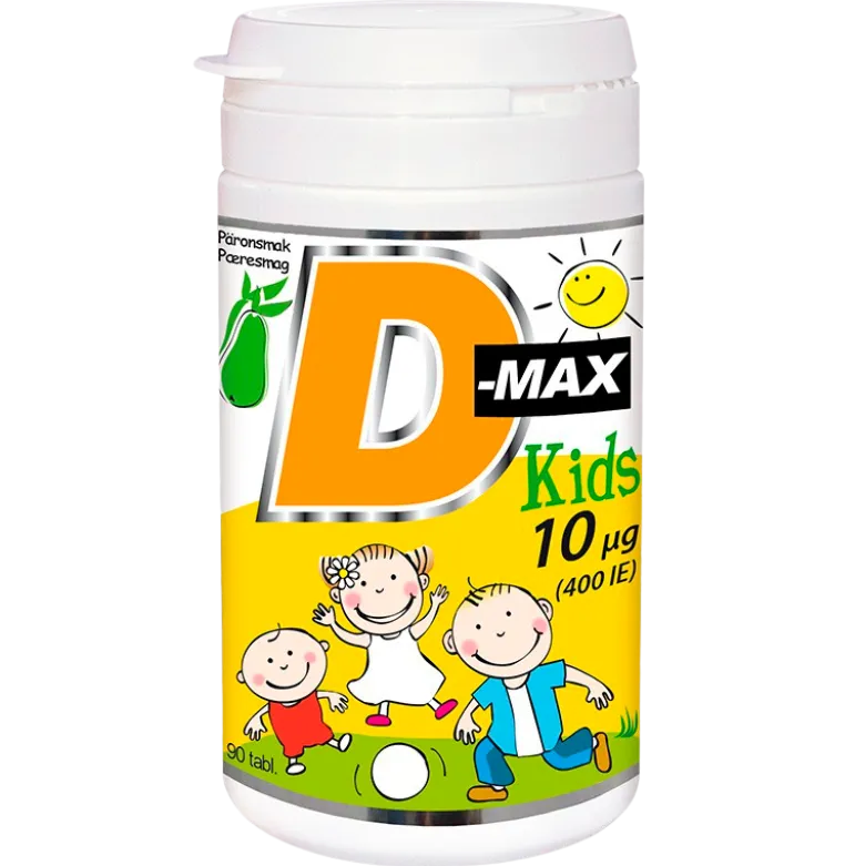 Vitabalans D-Max Kids 10 µg (90 tab)