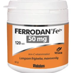 Vitabalans Ferrodan Fe2 (120 tabl)