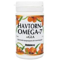 Vitabalans Havtorn-Omega-7 + GLA (60 kapsler)