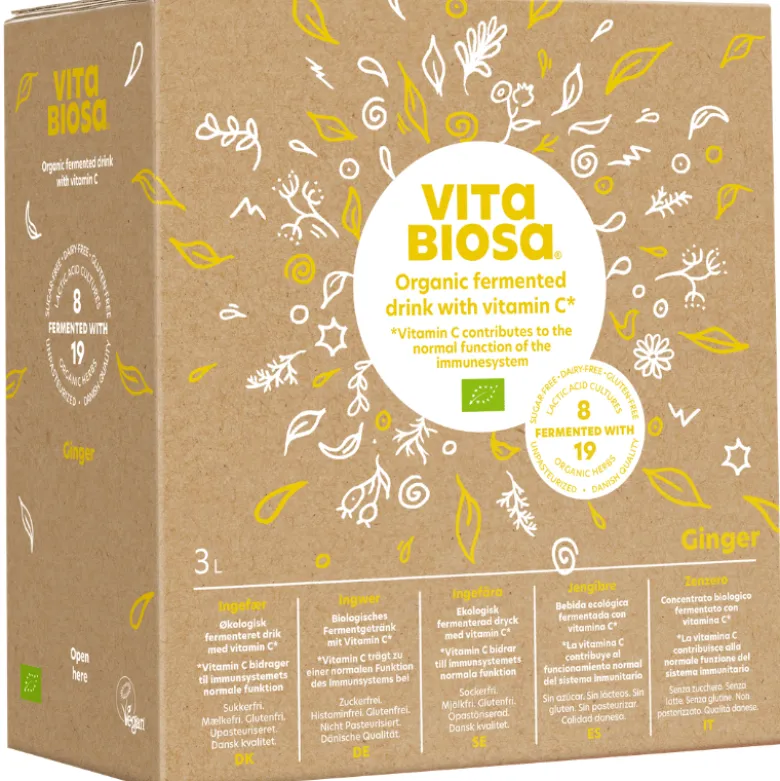 Vita Biosa Ingefær Ø bag-in-box (3 liter)