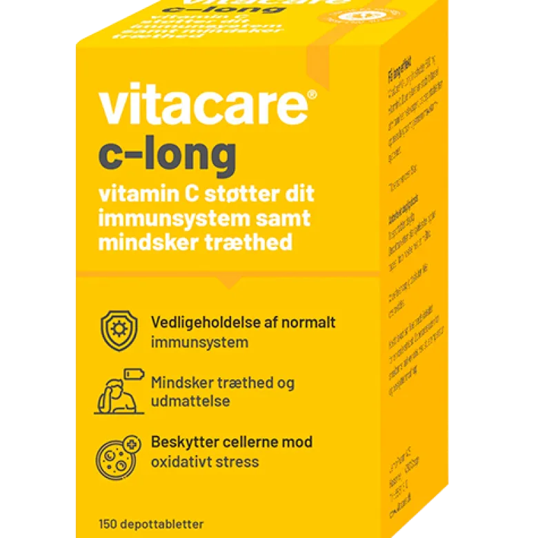 VitaCare C-Long 500 mg (150 tabletter)